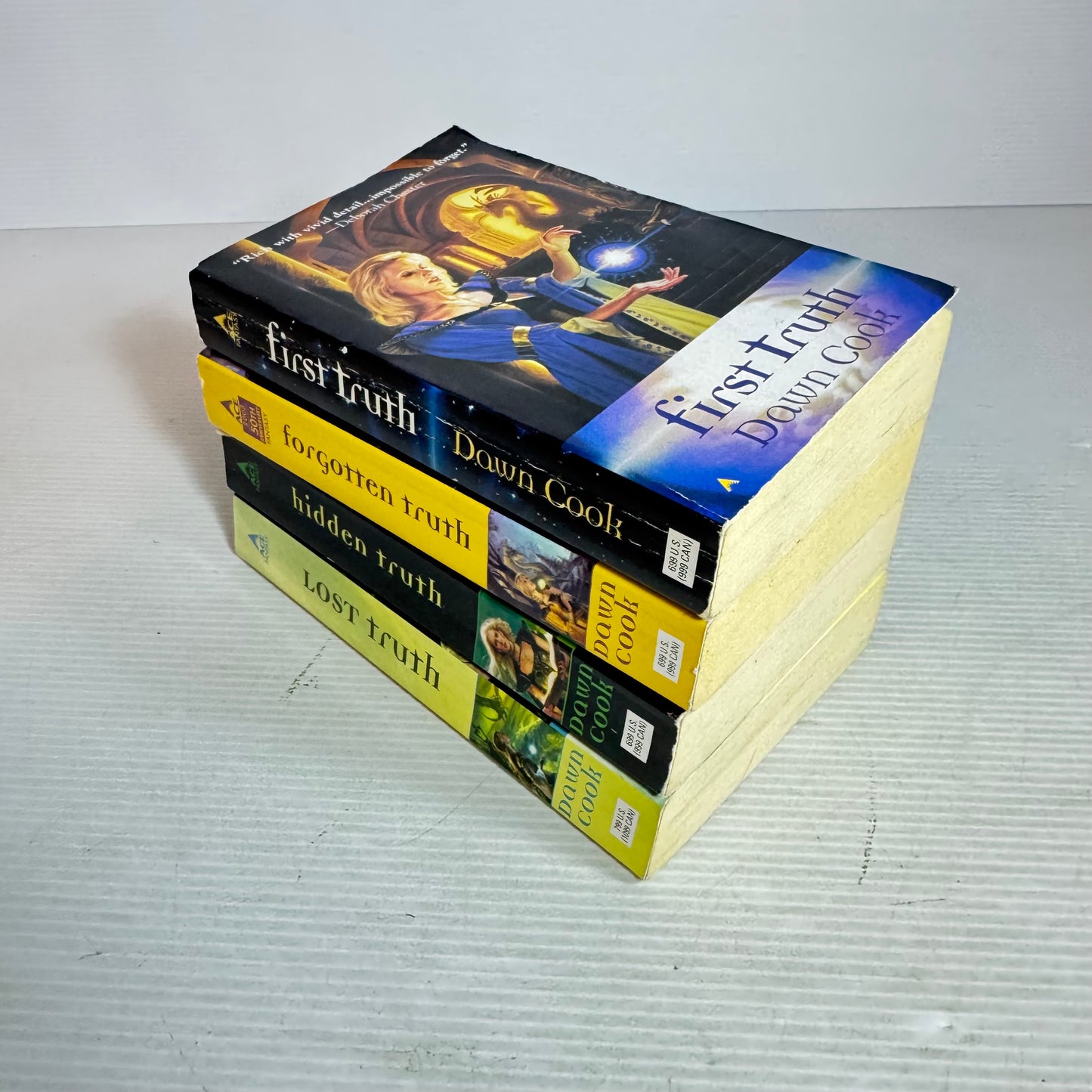 Dawn Cook "Truth" Series Book Bundle x 4 : First Truth, Hidden Truth, Forgotten Truth, Lost Truth(2973)