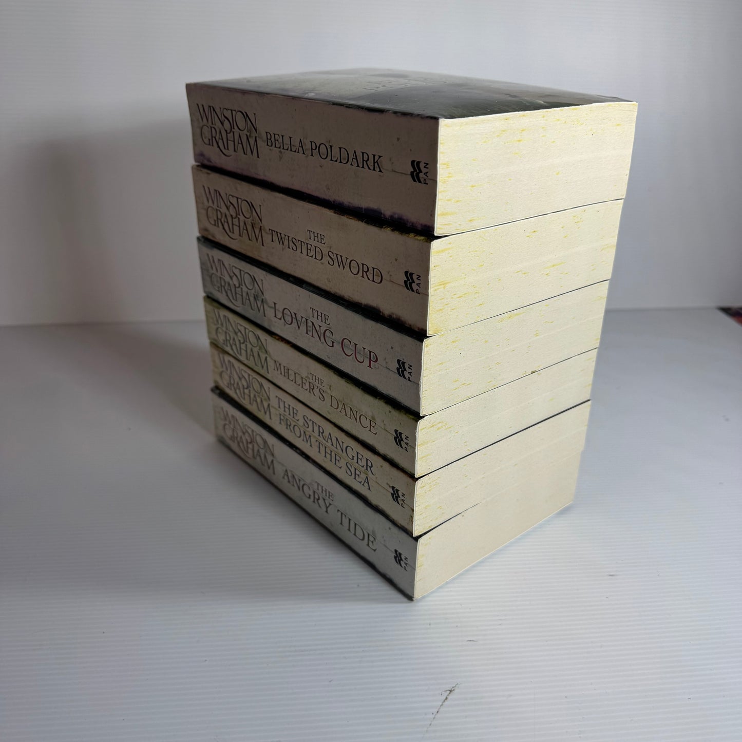 Poldark Final Box Set Book Bundle Collection x 6 Books - Winston Graham (3117)