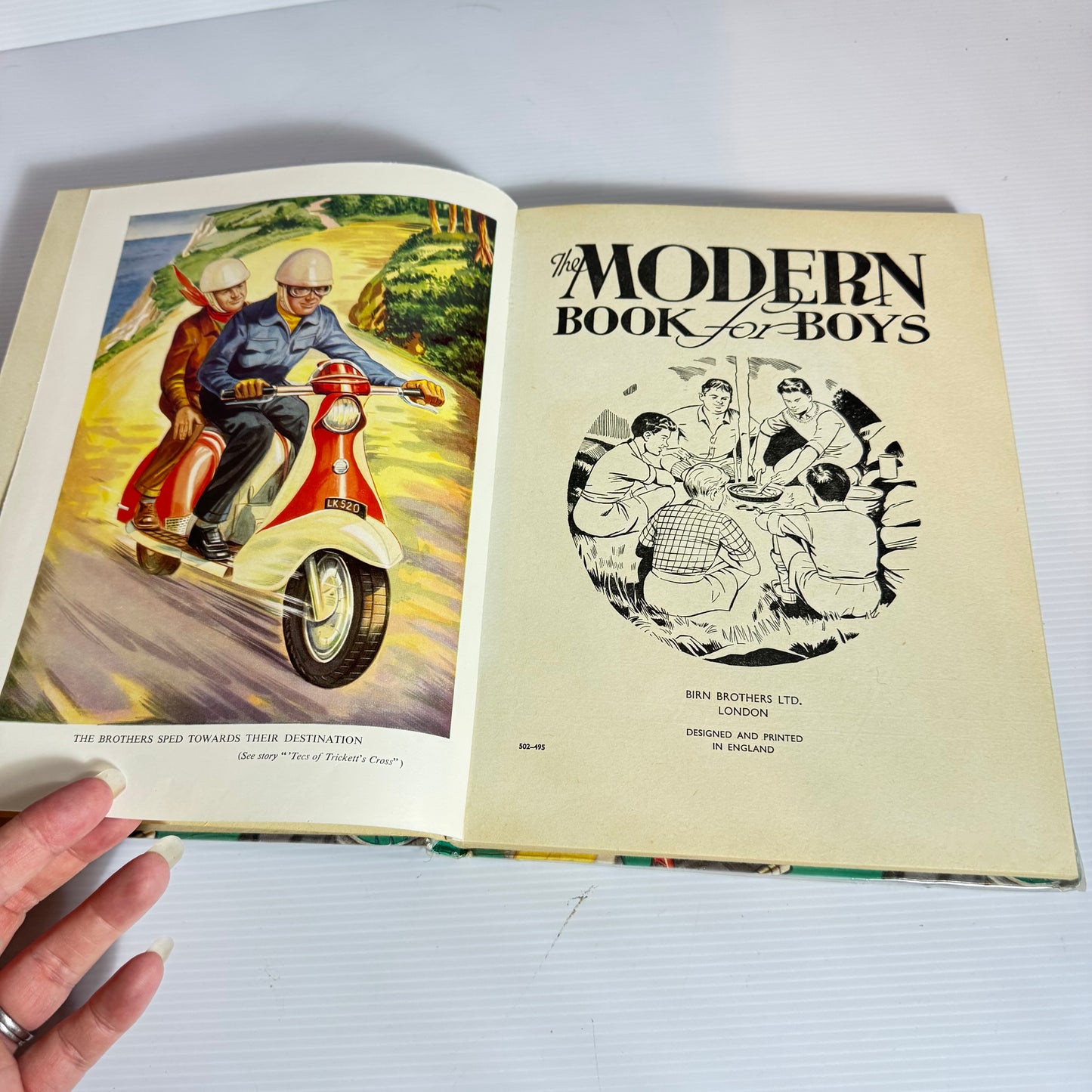 The Modern Book for Boys - Dean (Vintage 1950's) (
