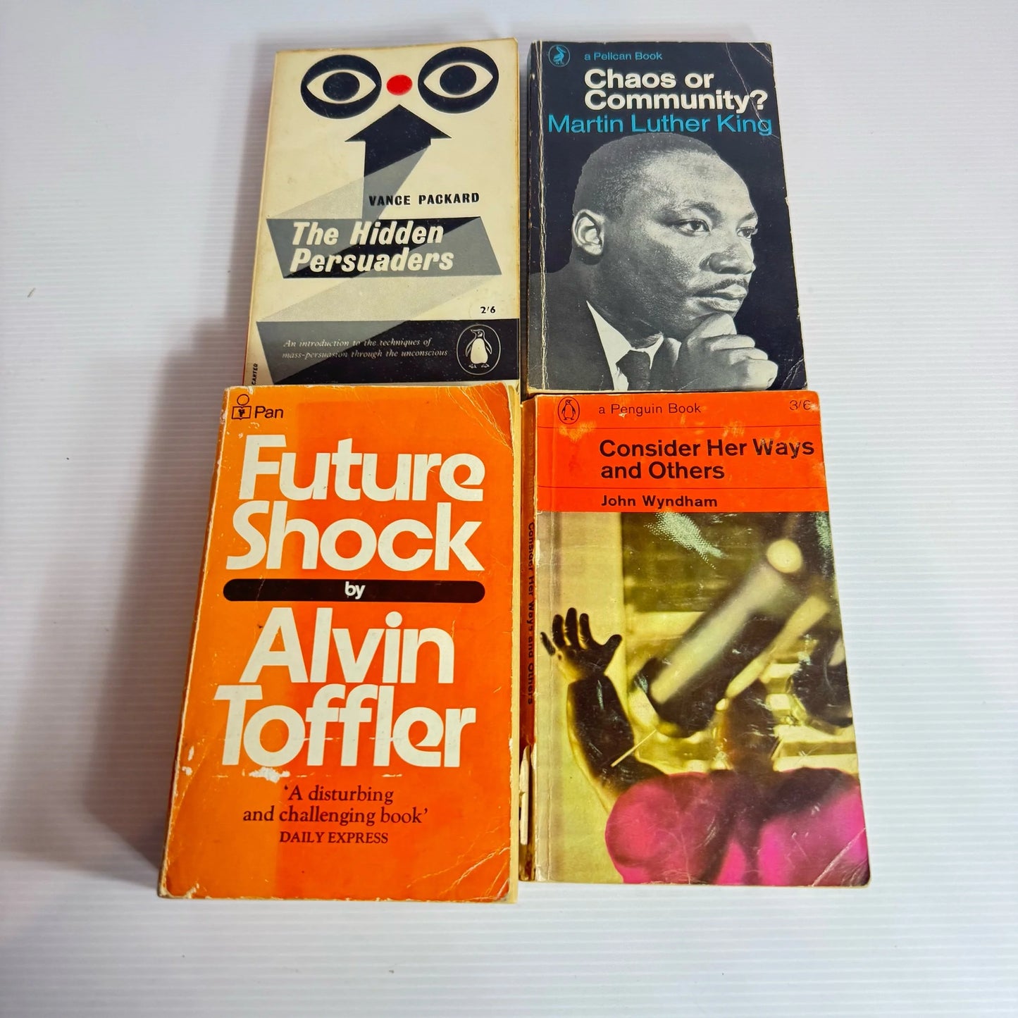 Vintage Political & Social Commentary Book Bundle x 4 Books (2214)