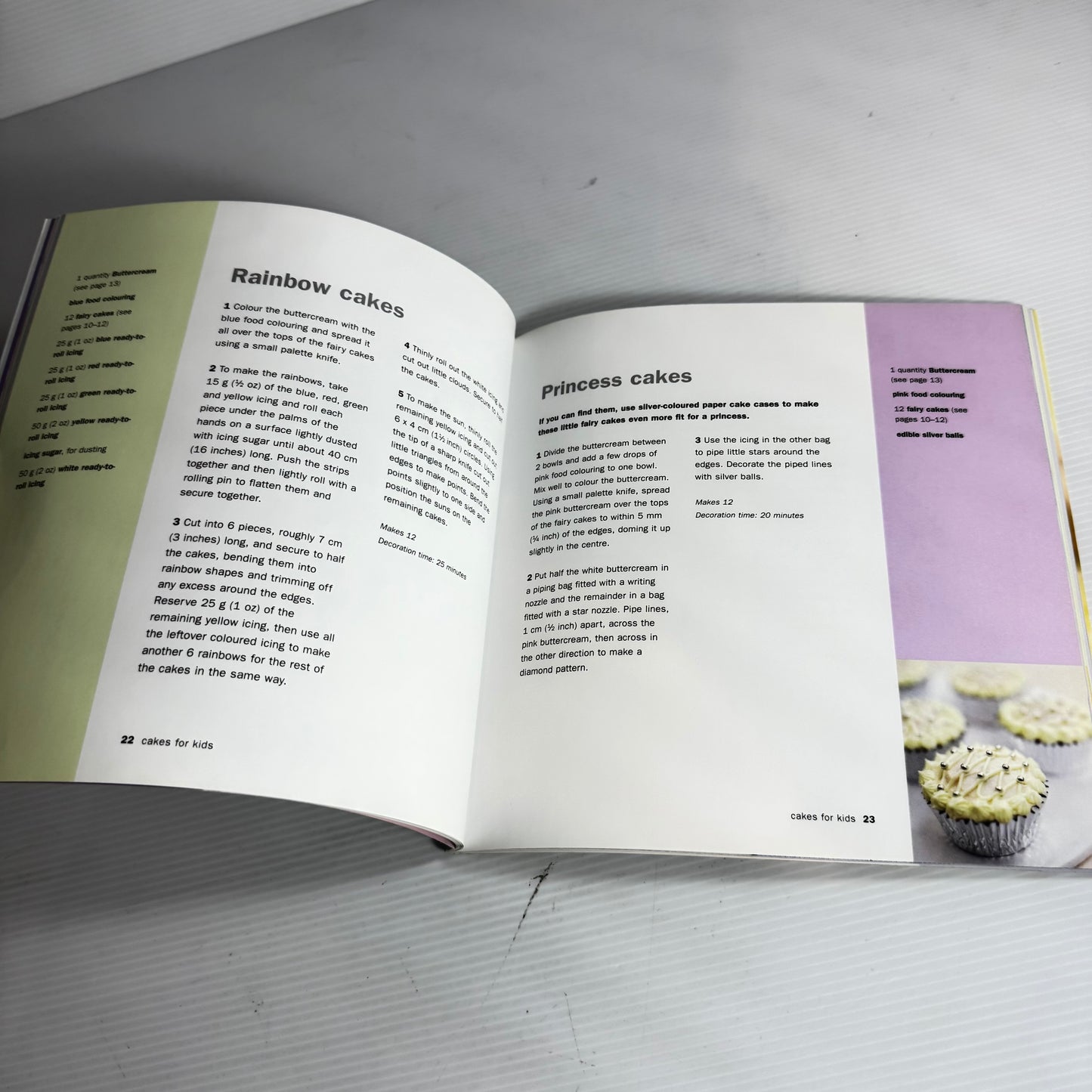 Cupcake Book Bundle x 3 : Fairy Cakes - Hamlyn, Zombie Cupcakes - Zilly Rosen, Cupcakes - Susanna Tee(3221)
