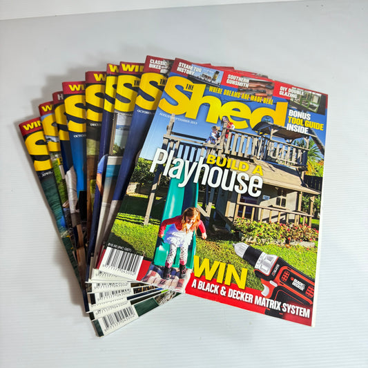 The Shed Magazine Bundle x 9 Magazines (3236)