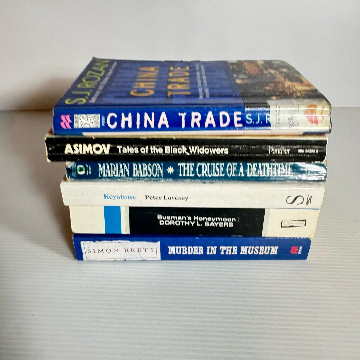 Crime/Mystery/Thriller Book Bundle x 6 Books - Various Authors (2213)