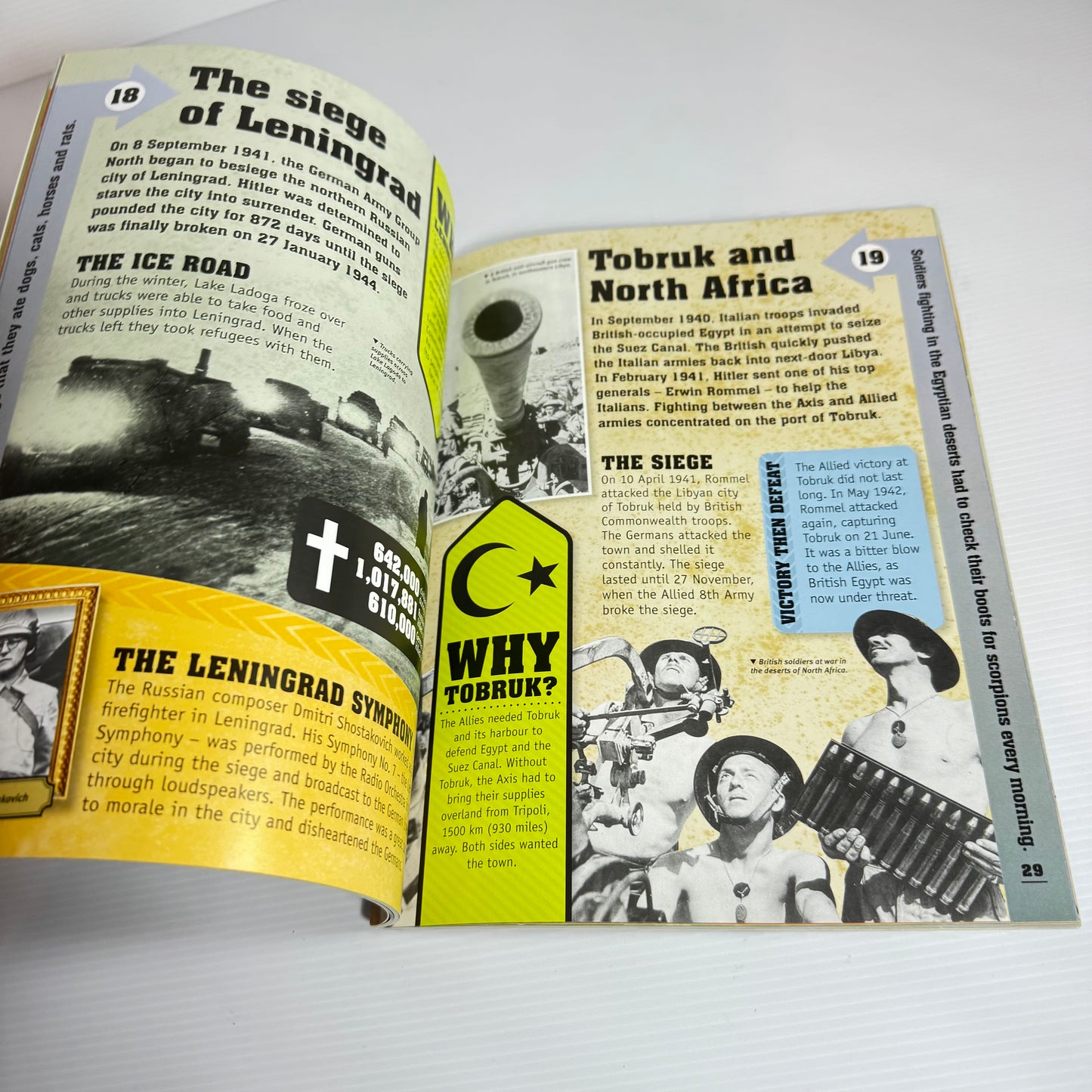 World War I & II Book Bundle x 3 : 50 Things You Should Know About The First World War, 50 Things You Should Know About the Second World War, History In Pictures World War Two in the Pacific (3068)