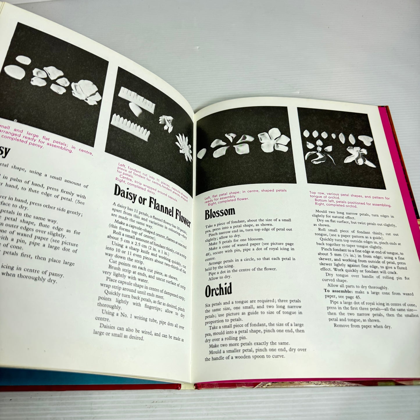 Vintage Cake Decorating Book Bundle x 3 : Floral Cake Decorating - Norma Dunn (1982), The Complete Book of Cake Decorating - Ellen Sinclair (1982), The Art of Cake Decorating Finishing Touches - Pat Ashby & Tombi Peck