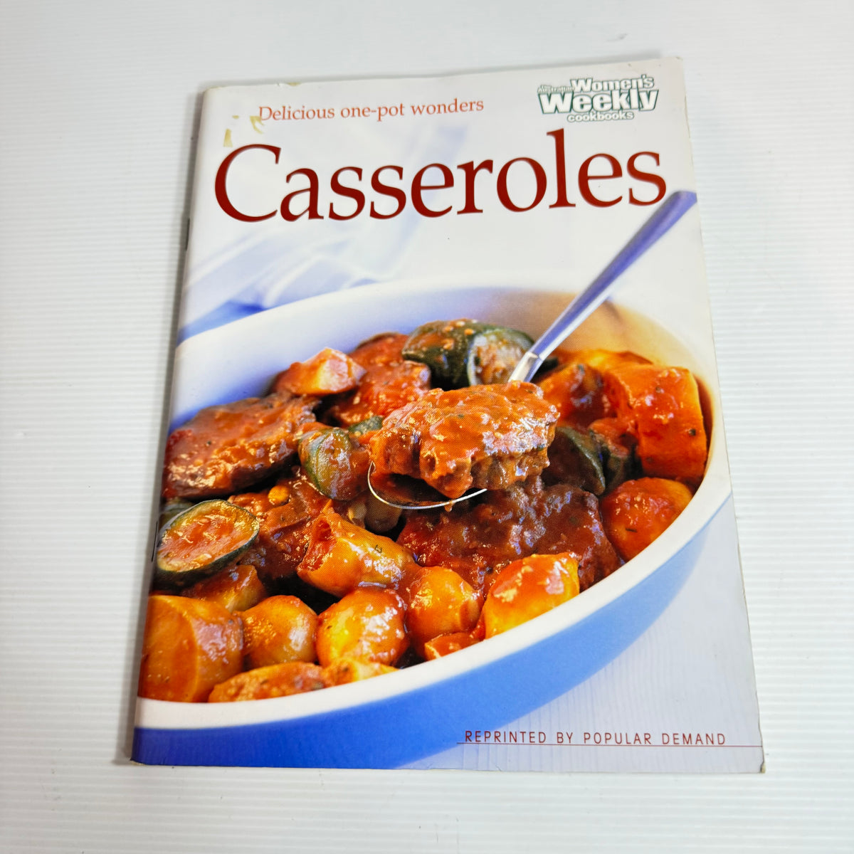 Casserole Cookbook Bundle x 3 : The New Zealand Crockpot Cookbook - Joan Bishop, Woman's Day Easy Curries & Casseroles, The Australian Women's Weekly - Casseroles(3318)