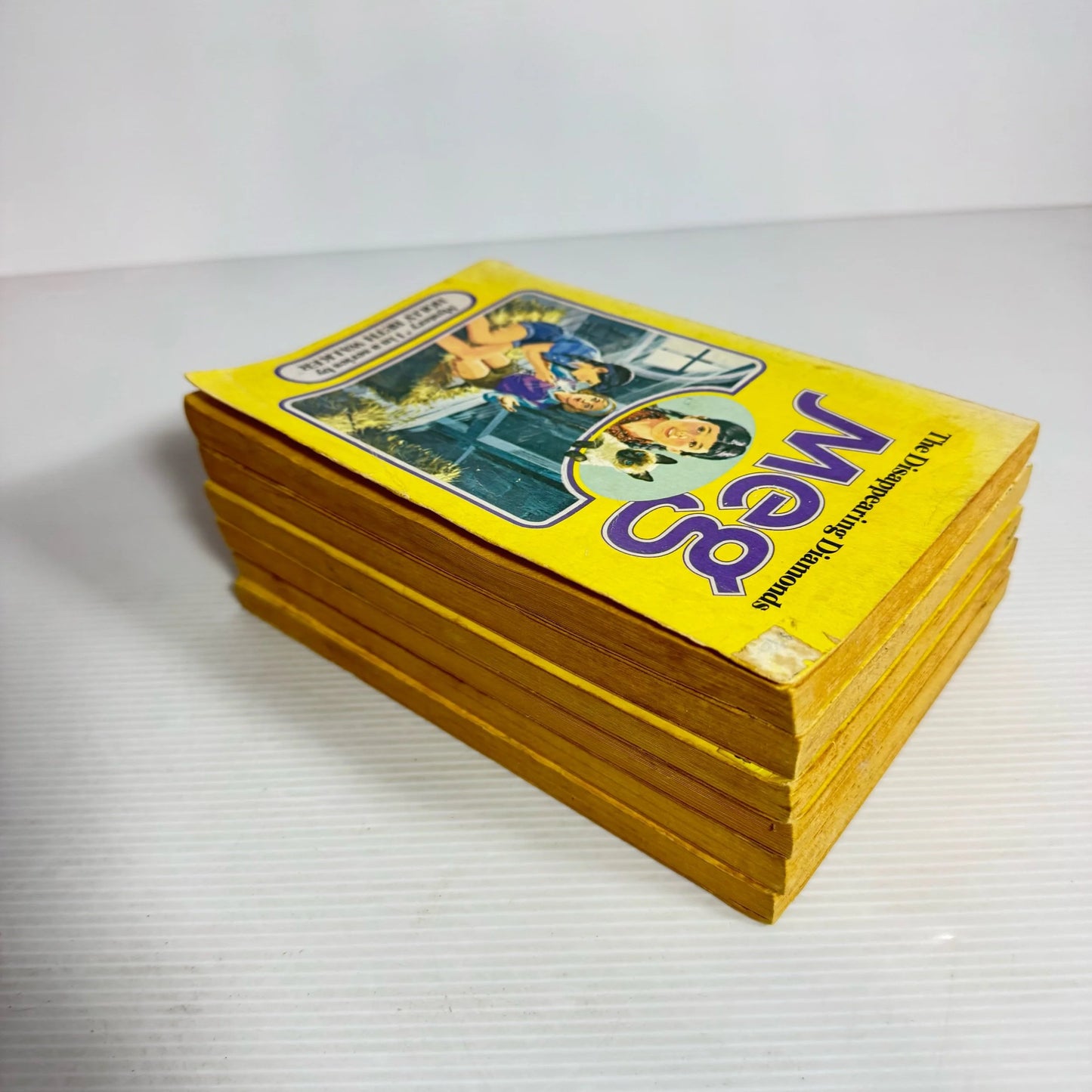 Meg Mystery Book Series, Complete 1-6 - Holly Beth Walker (Vintage 1968)  (2321)