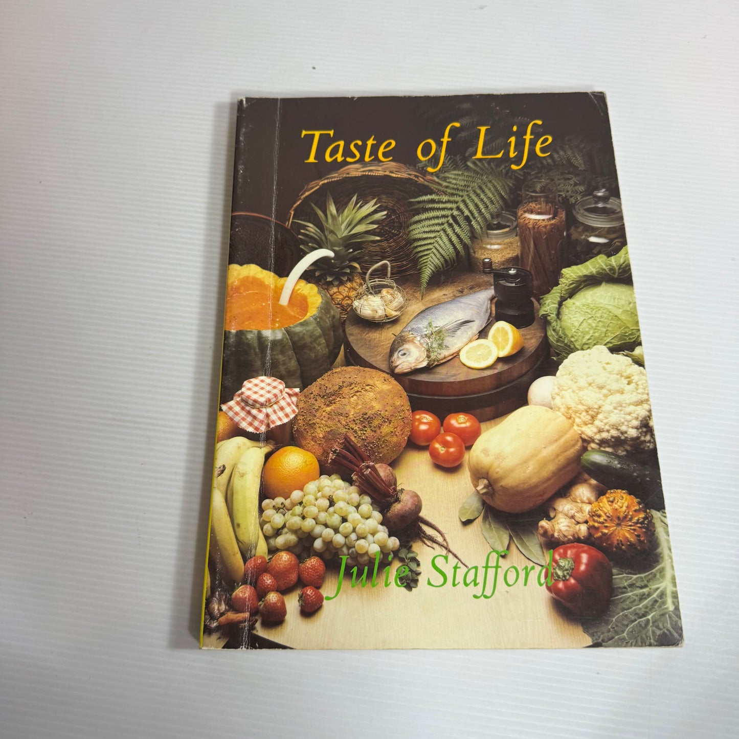 Julie Stafford Taste of Life Cookbook Bundle x 2 : Taste of Life & More Taste of Life (Vintage 1985)(3304)