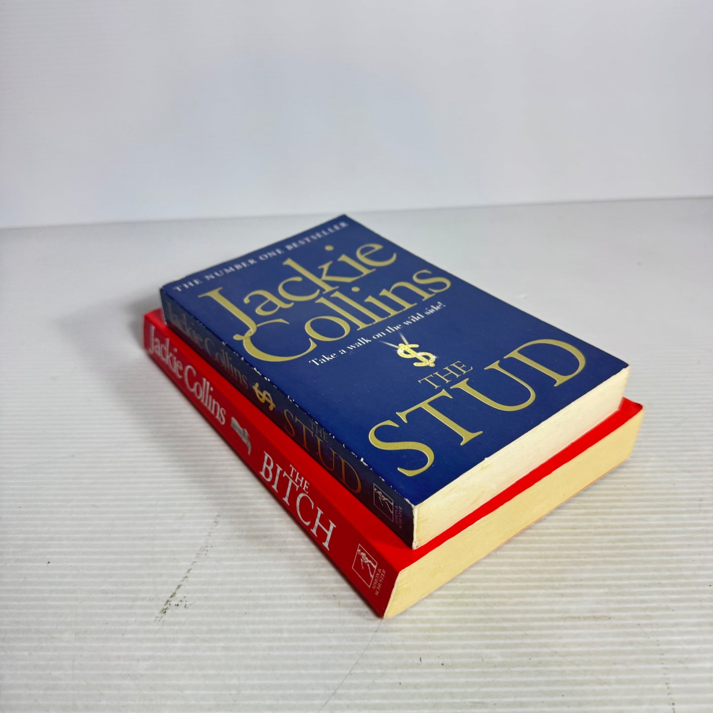 Jackie Collins Book Bundle x 2 : The Stud & The Bitch (2986)