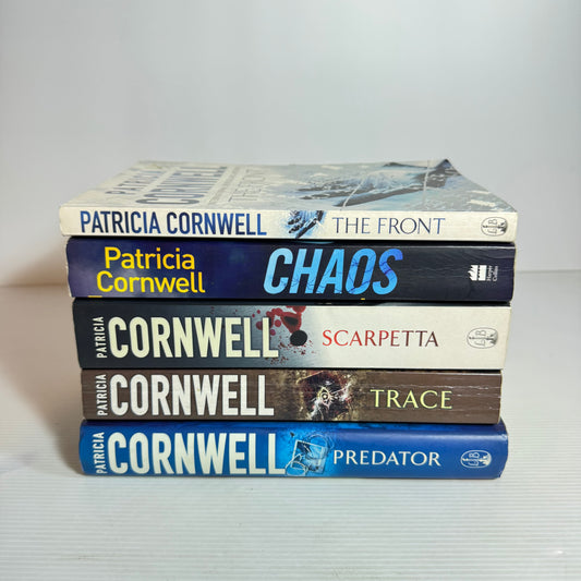 Patricia Cornwell Book Bundle x 5 Books (2427)
