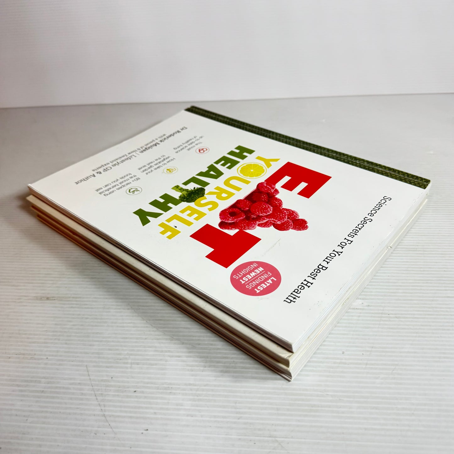 Healthy Cookbook Bundle x 3 Books : Eat Yourself Healthy, Food Heart Life, Healthy Heart Happy Life (2799)(2799)