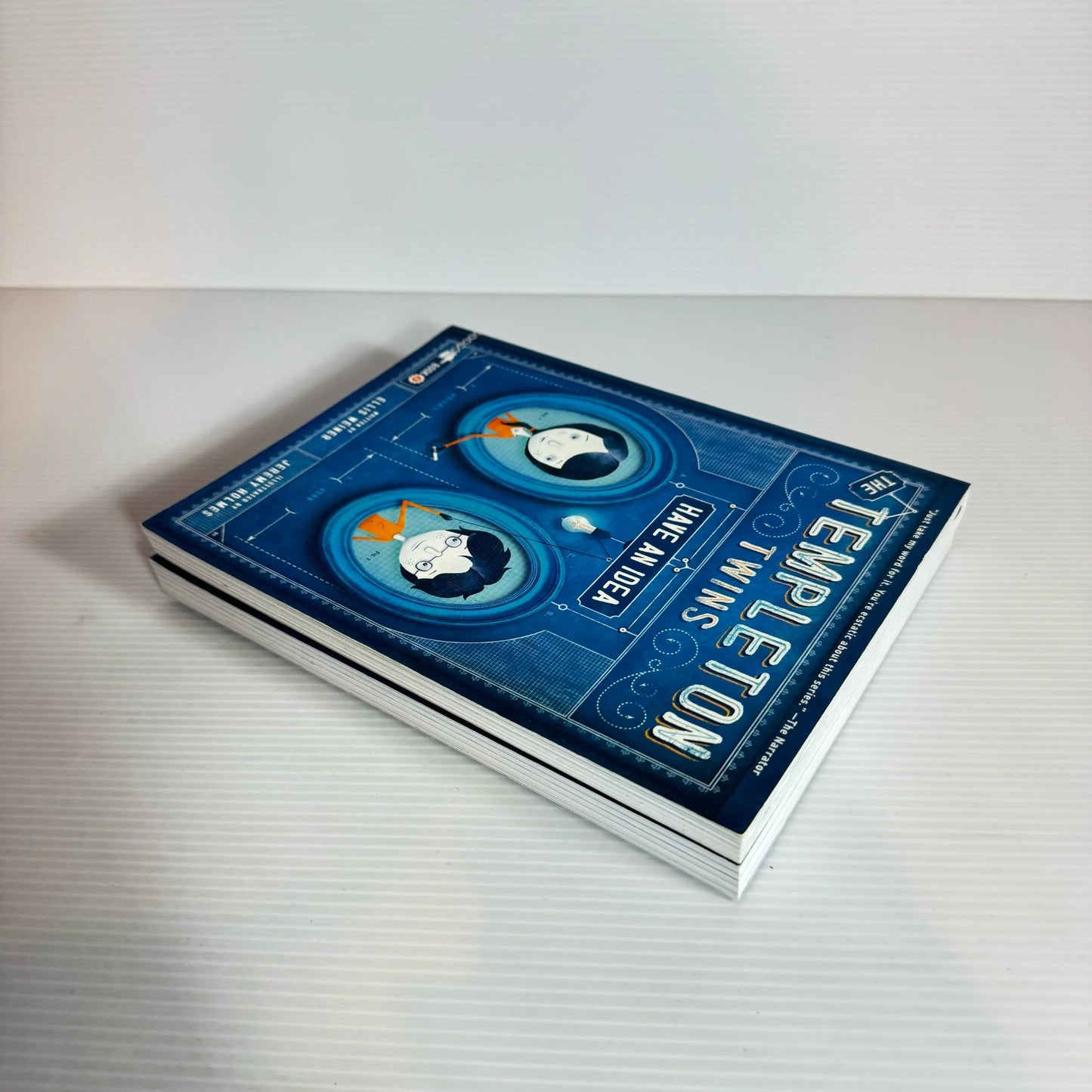 Templeton Twins Book Bundle x 2 Books : Have An Idea (Book 1) & Make A Scene (Book 2)
