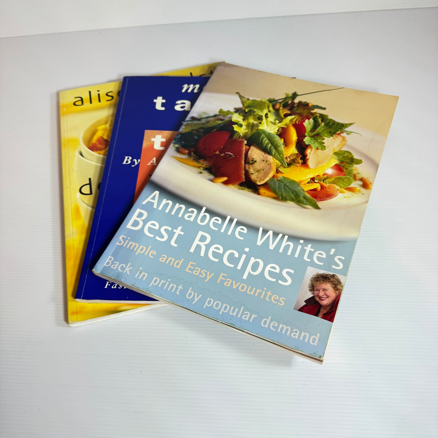 New Zealand Cookbook Bundle x 3 : Dollars and Sense - Alison Holst, More Taste Than Time - Annabel Langbein, Annabelle White's Best Recipes Simple and Easy Favourites(3062)