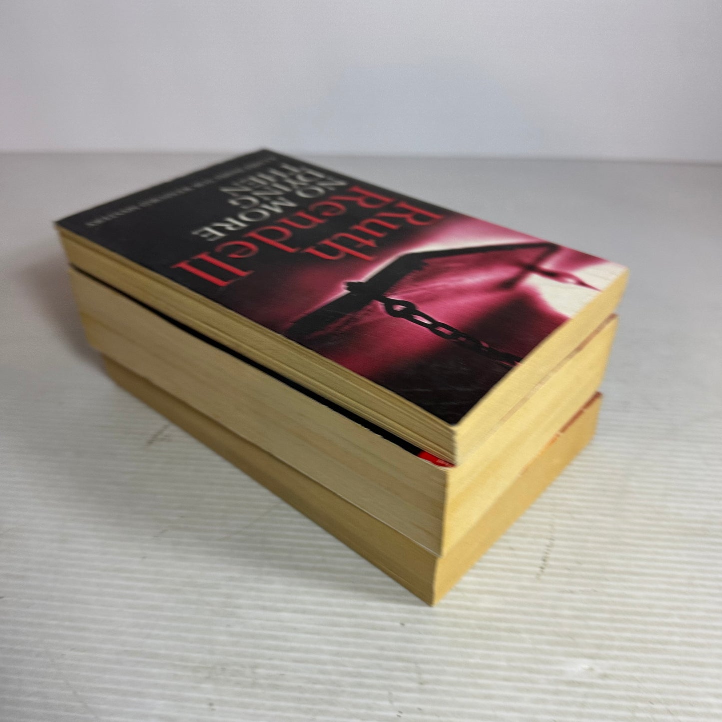 Ruth Rendell Book Bundle x 3 : No More Dying Then, The Keys To The Street, The Killing Doll & Live Flesh(2953)