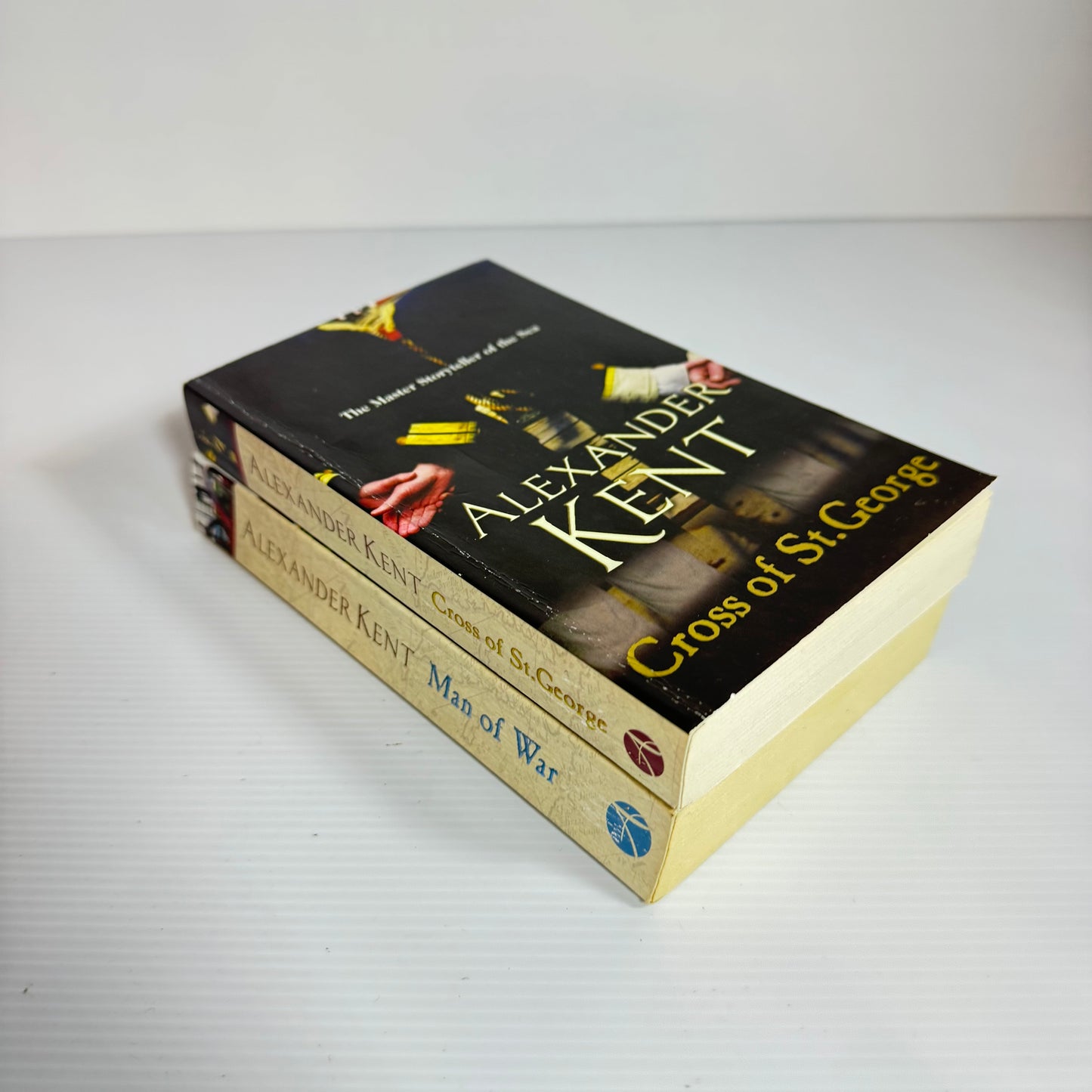 Alexander Ken Book Bundle x 2 : cross of St. George & Man of War (3074)