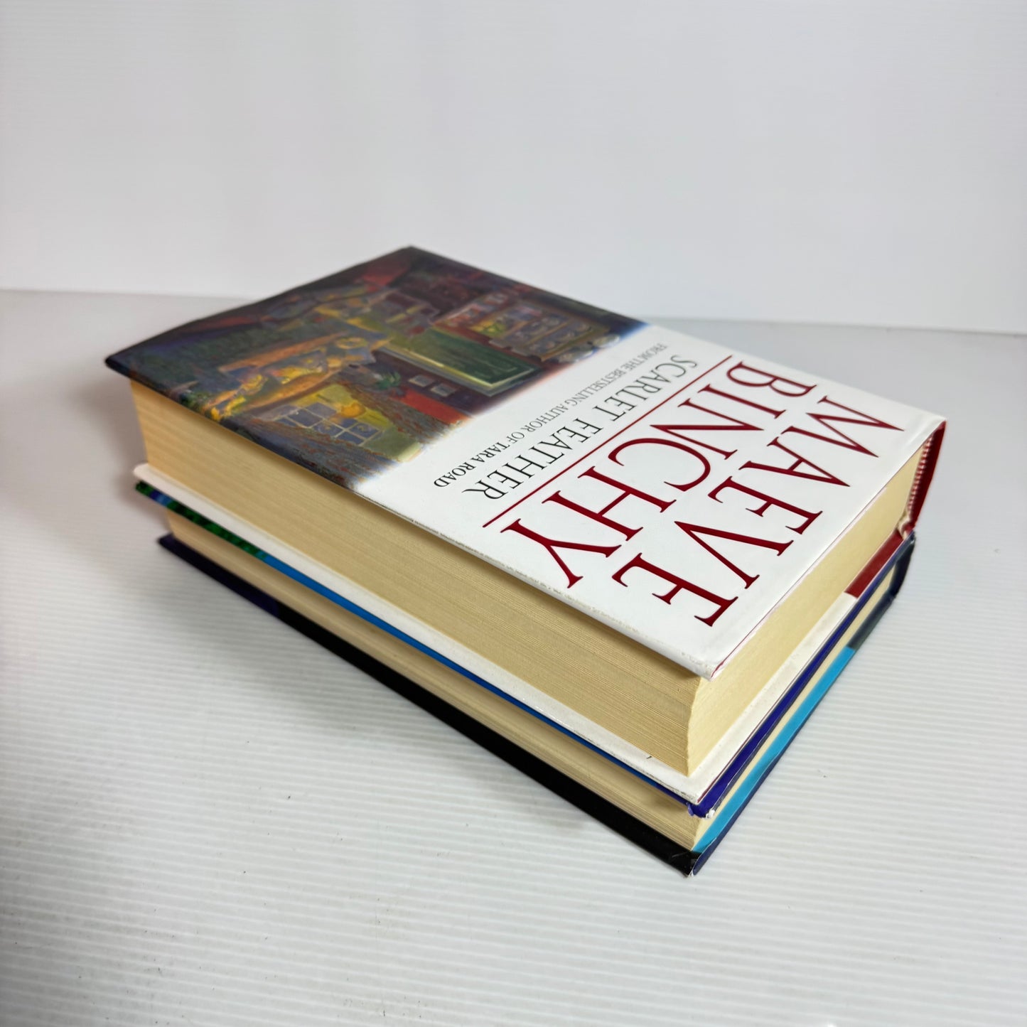 Maeve Binchy Book Bundle x 2 : Nights of Rain and Stars & Scarlet Feather (2437)