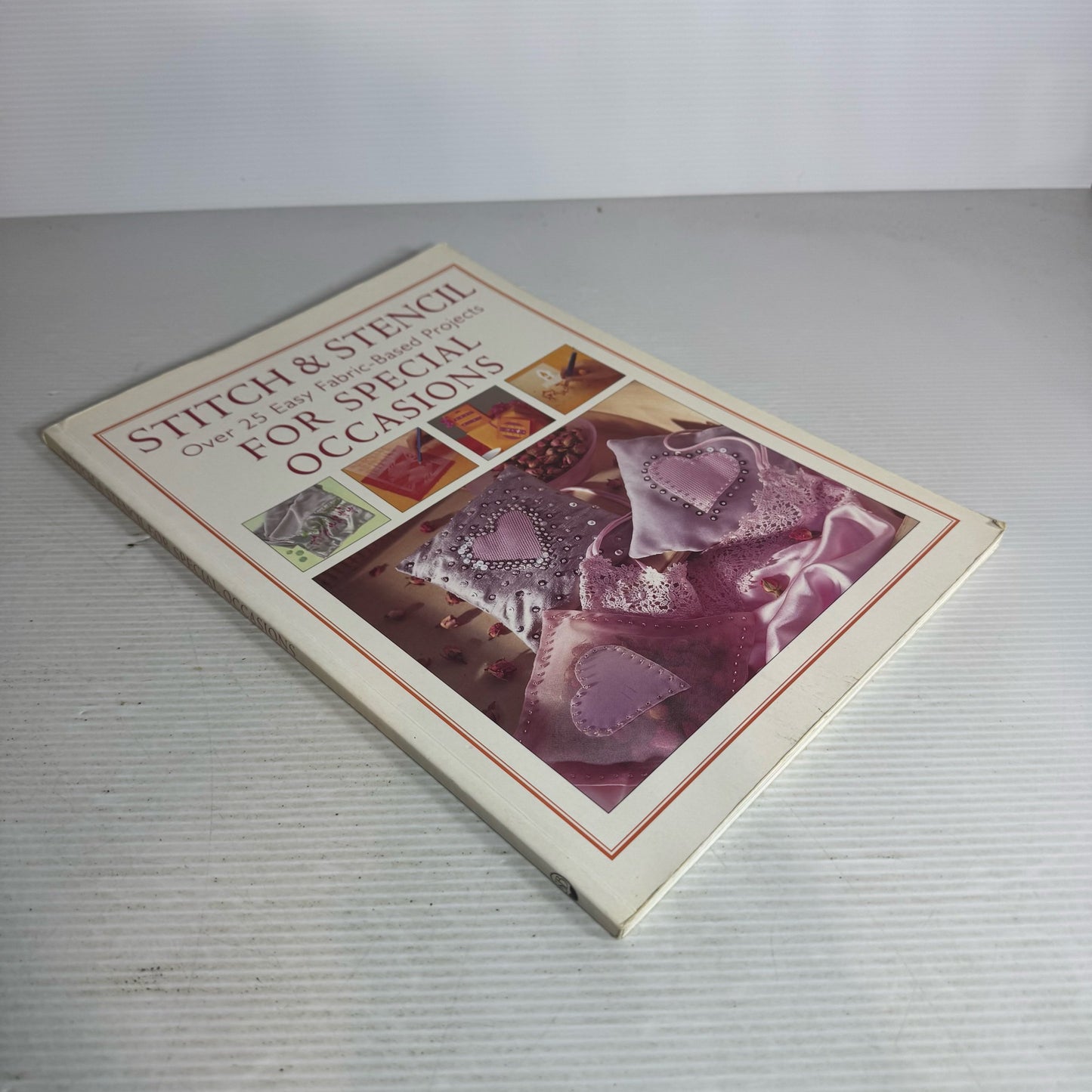 Stitch and Stencil Book Bundle x 2 Books - For The Home & For Special Occasions