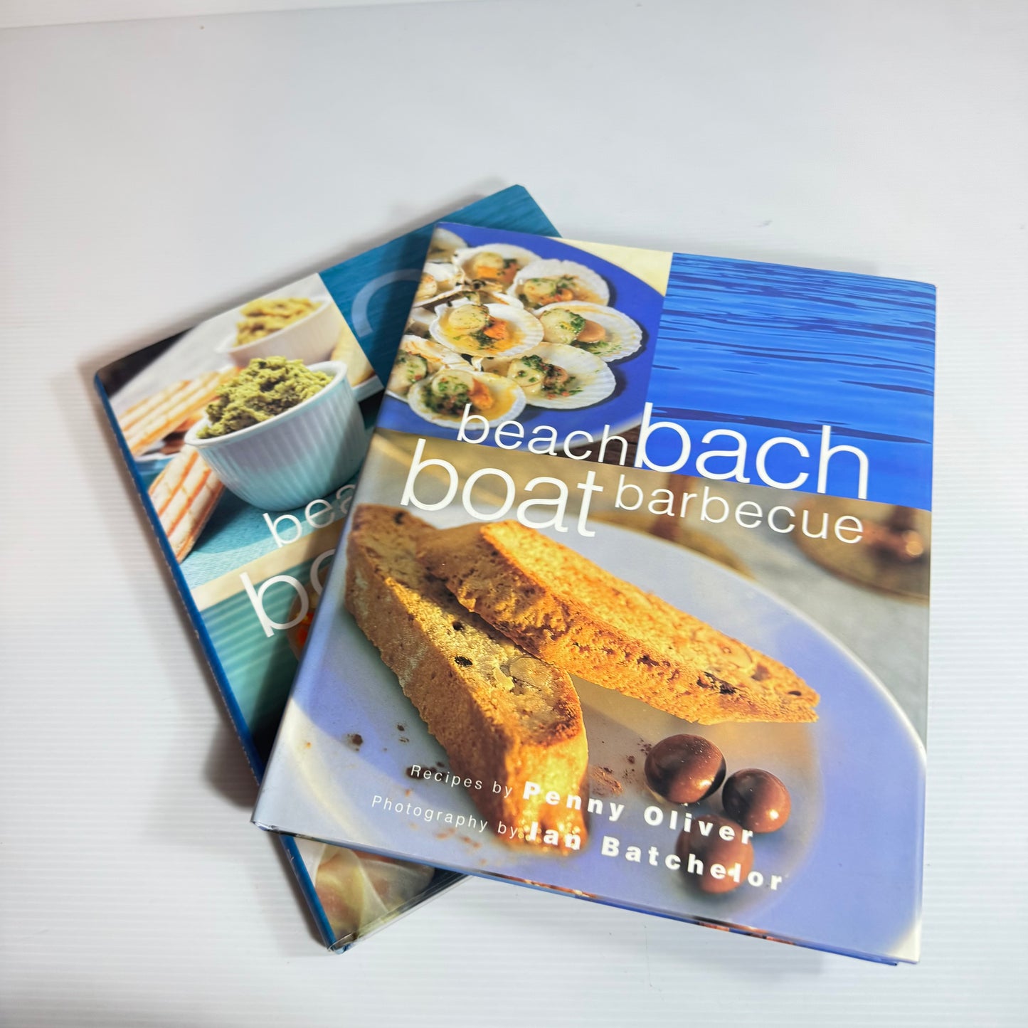 Beach Bach Boat Barbecue Cookbook Bundle x 2 : Books 1 & 2 - Penny Oliver (3311)