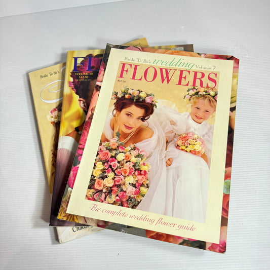 Wedding Flower Magazine Bundle x 3 Volumes 7, 8 & 10 (2620)