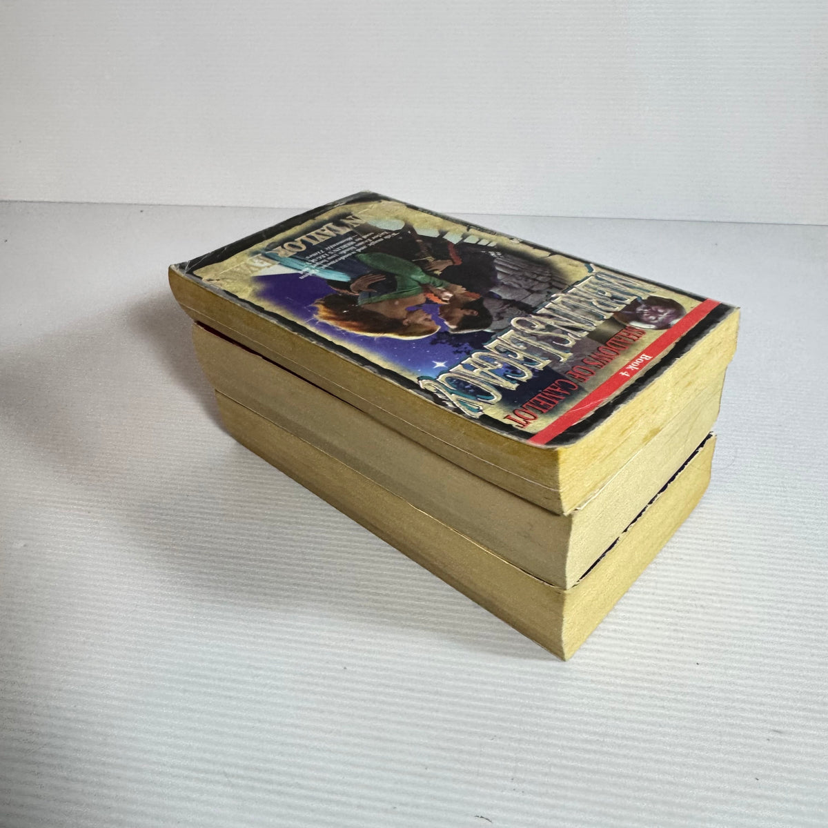 Vintage Historical Romance Bundle x 3 : Merlin's Legacy - Quinn Taylor Evans, The Last Arrow - Marsha Canham, The Chalice and the Blade - Glenna McReynolds (Vintage 1997/98)  (3404)