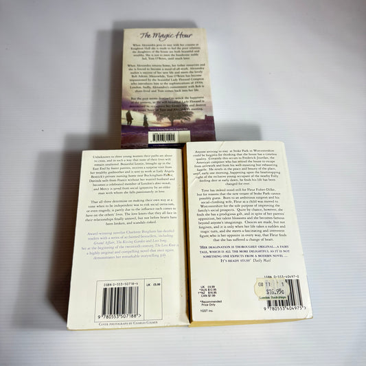 Charlotte Bingham Book Bundle x 3 : The Magic Hour, Change of Heart, The Love Knot (3077)