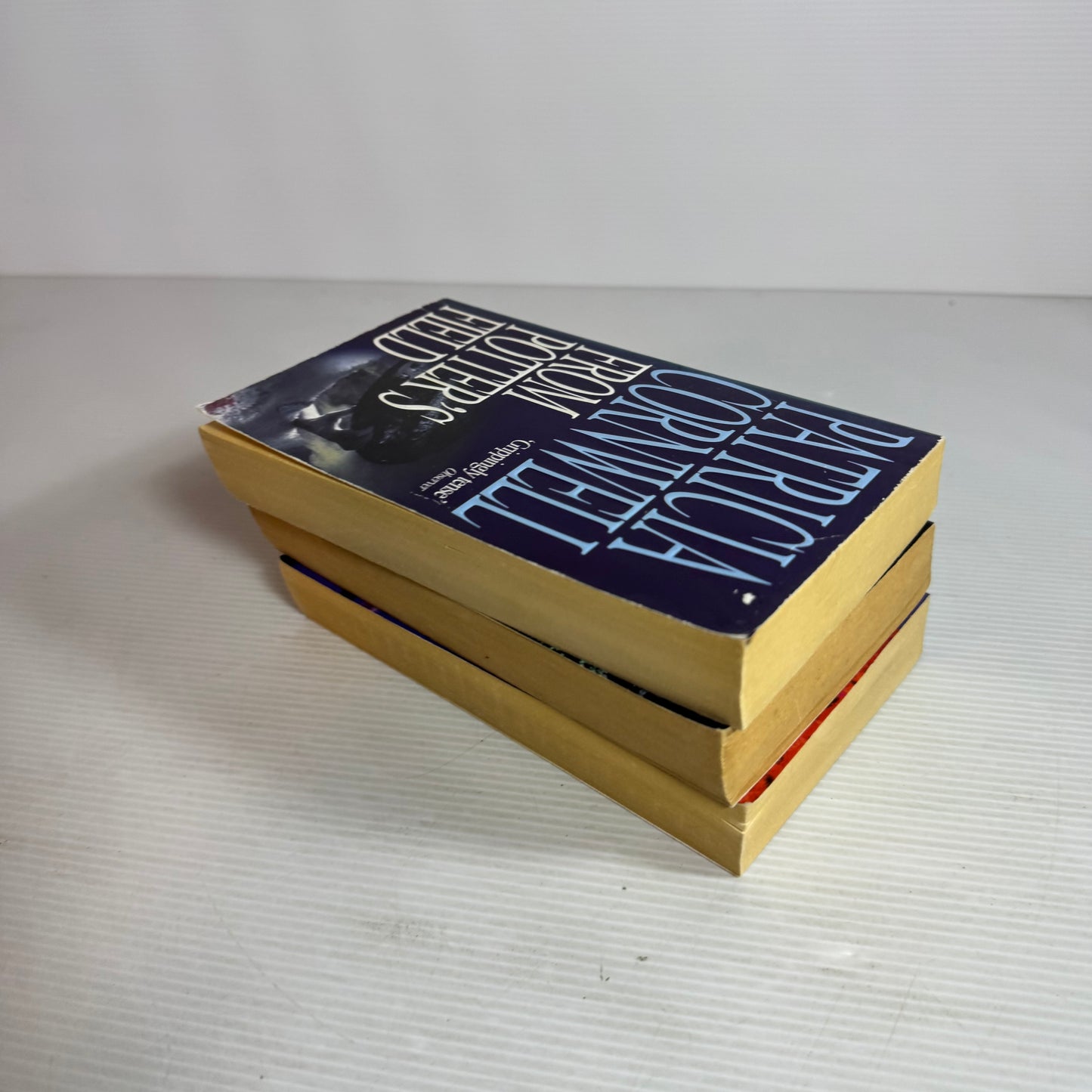 Patricia Cornwell Book Bundle x 3 Books : From Potter's Field, Hornet's Nest, Point of Origin (2595)