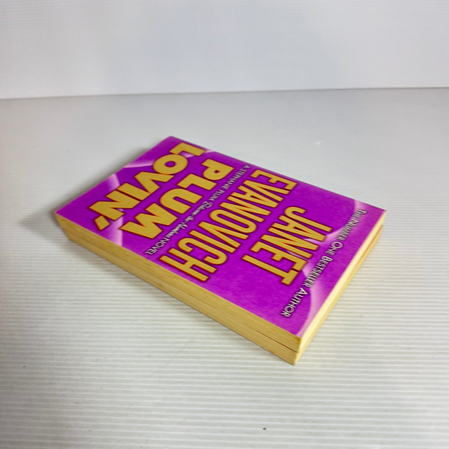 Janet Evanovich Book Bundle x 2 Books : Visions of Sugar Plums & Plum Lovin' (2537)