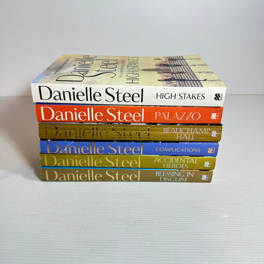 Danielle Steel Book Bundle x 6 Books (2453)