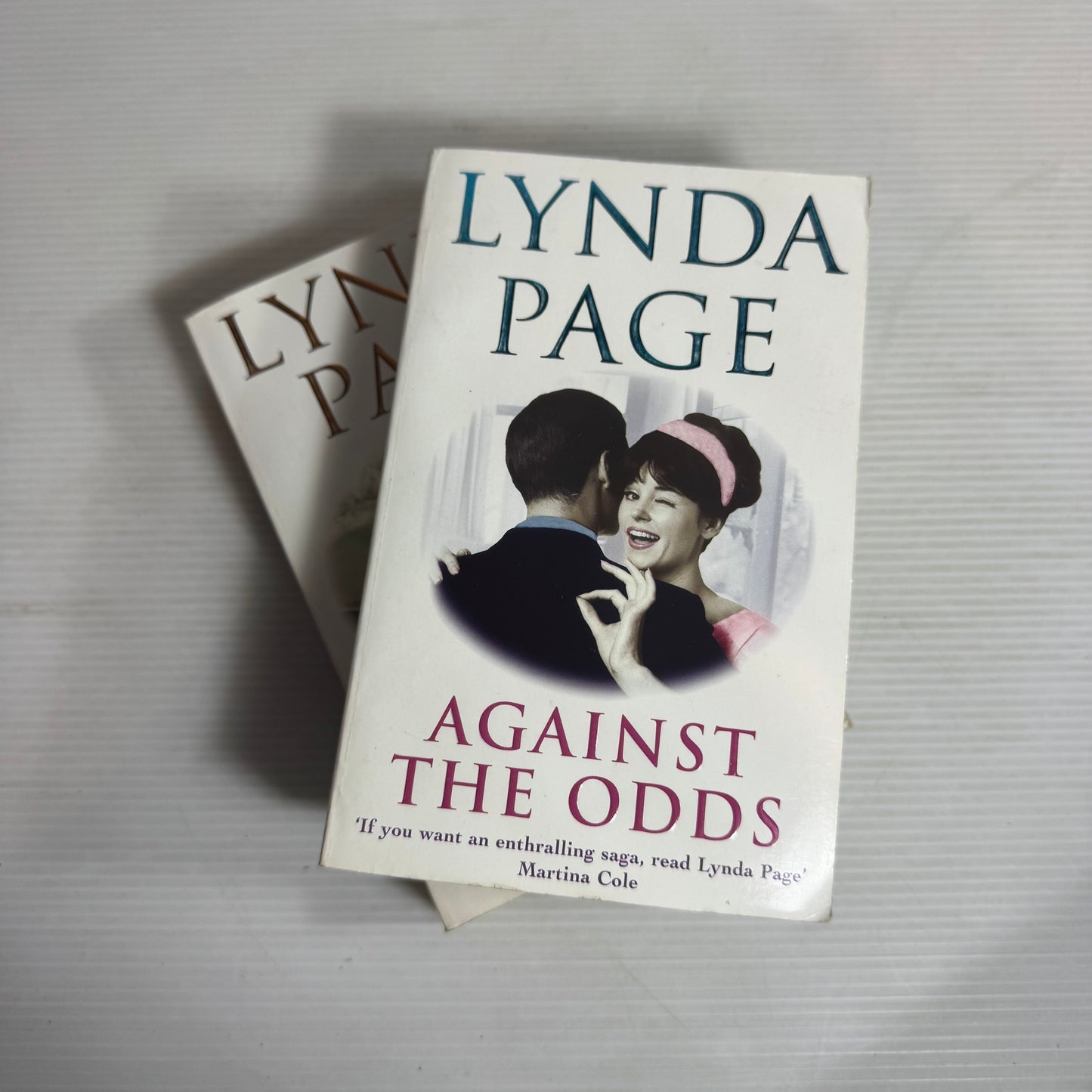 Lynda Page Book Bundle x 2 Books : For What It's Worth & Against The Odds (2834)