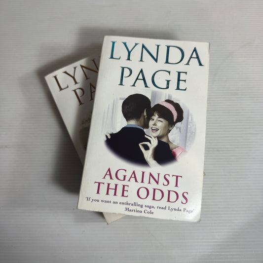 Lynda Page Book Bundle x 2 Books : For What It's Worth & Against The Odds (2834)