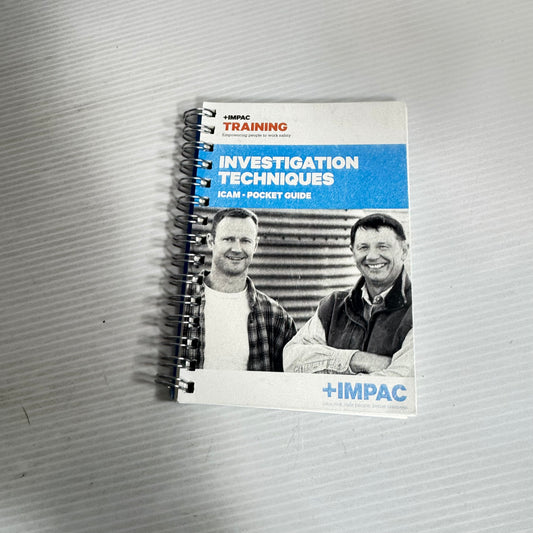 +IMPAC Work Safety Training Workbook/Manual Bundle x 9 Resources (2498)