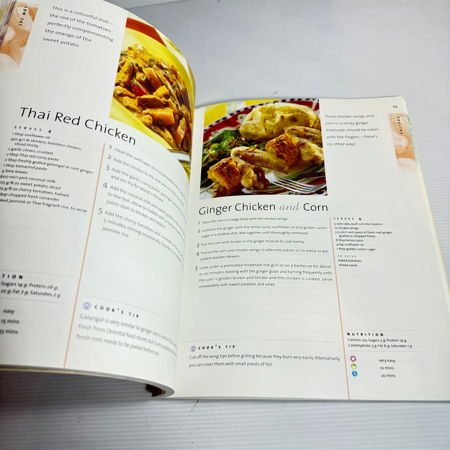 Low Fat Cookbook Bundle x 3 : Low Fat, Cook's Library Low Fat, The Ultimate Low Fat Baking Cookbook (3316)