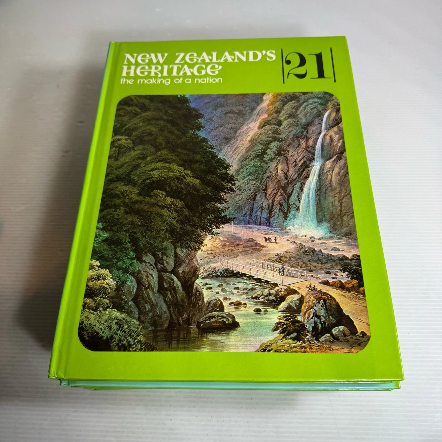 New Zealand’s Heritage : The Making Of A Nation Book Bundle Books 1-21 (Vintage 1978)