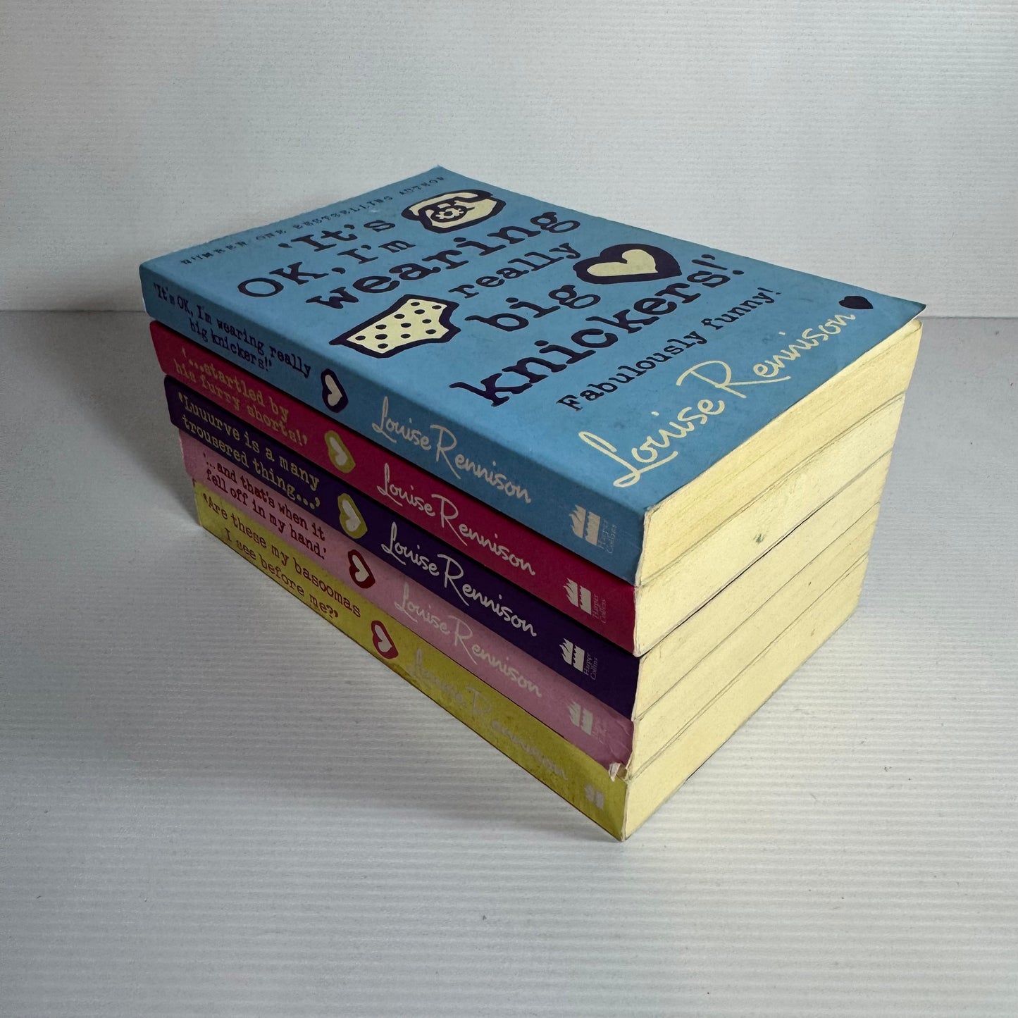 Louise Rennison Contemporary Humor Book Bundle x 5 Books (3115)