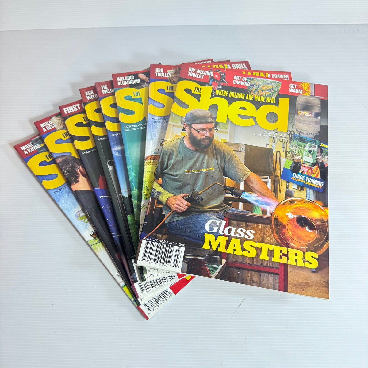 The Shed Magazine Bundle x 8 Magazines (3237)