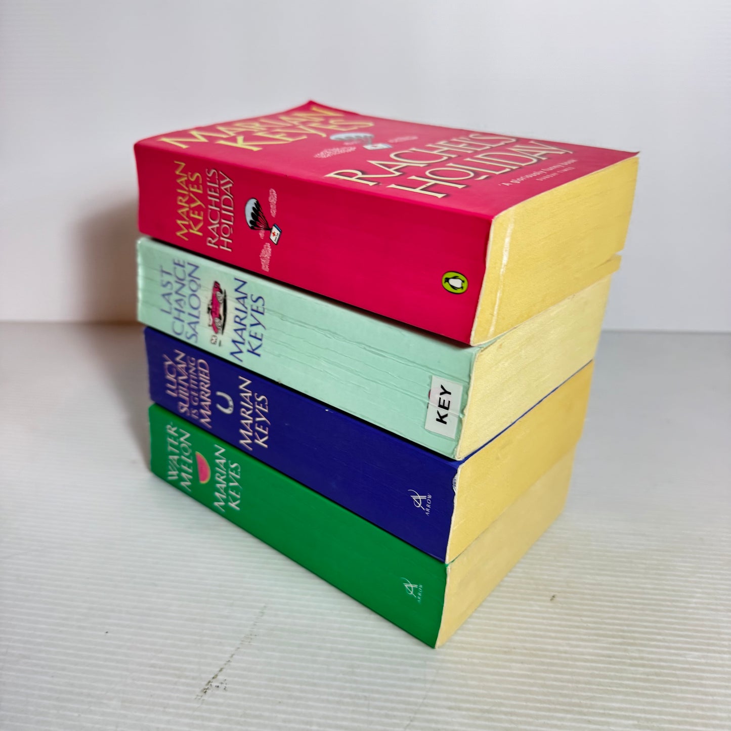 Marian Keyes Book Bundle x 4 : Rachel's Holiday, Last Chance Saloon, Lucy Sullivan Is Getting Married, Water Melon (3039)