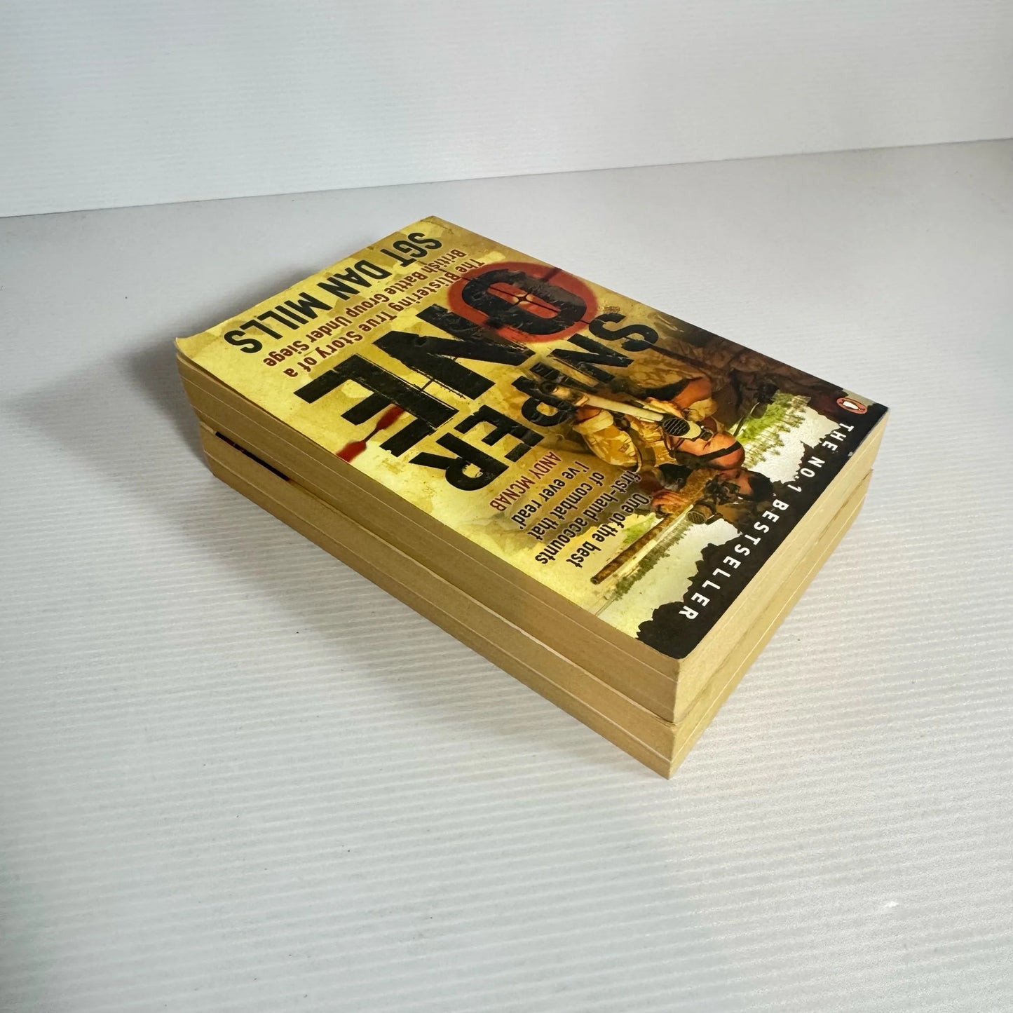 True War/Military Book Bundle x 2 : 3PARA - Patrick Bishop & Sniper One - SGT Dan Mills (2354)