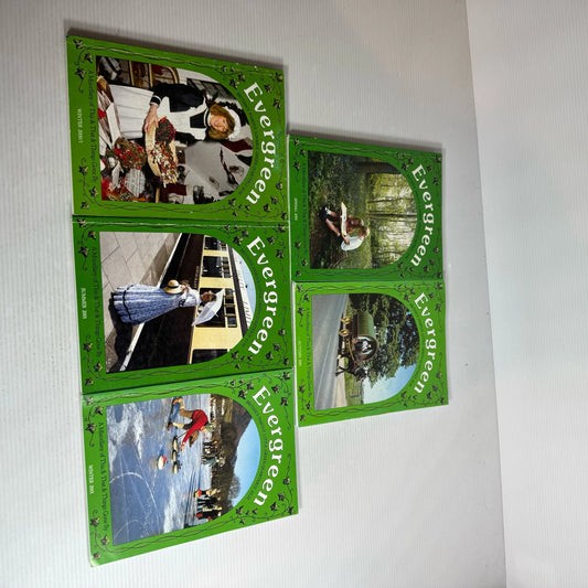 Evergreen Book Bundle X 5 Spring 2001, Summer 2001, Autumn 2001, Winter 2001, Winter 200o/1 (405)