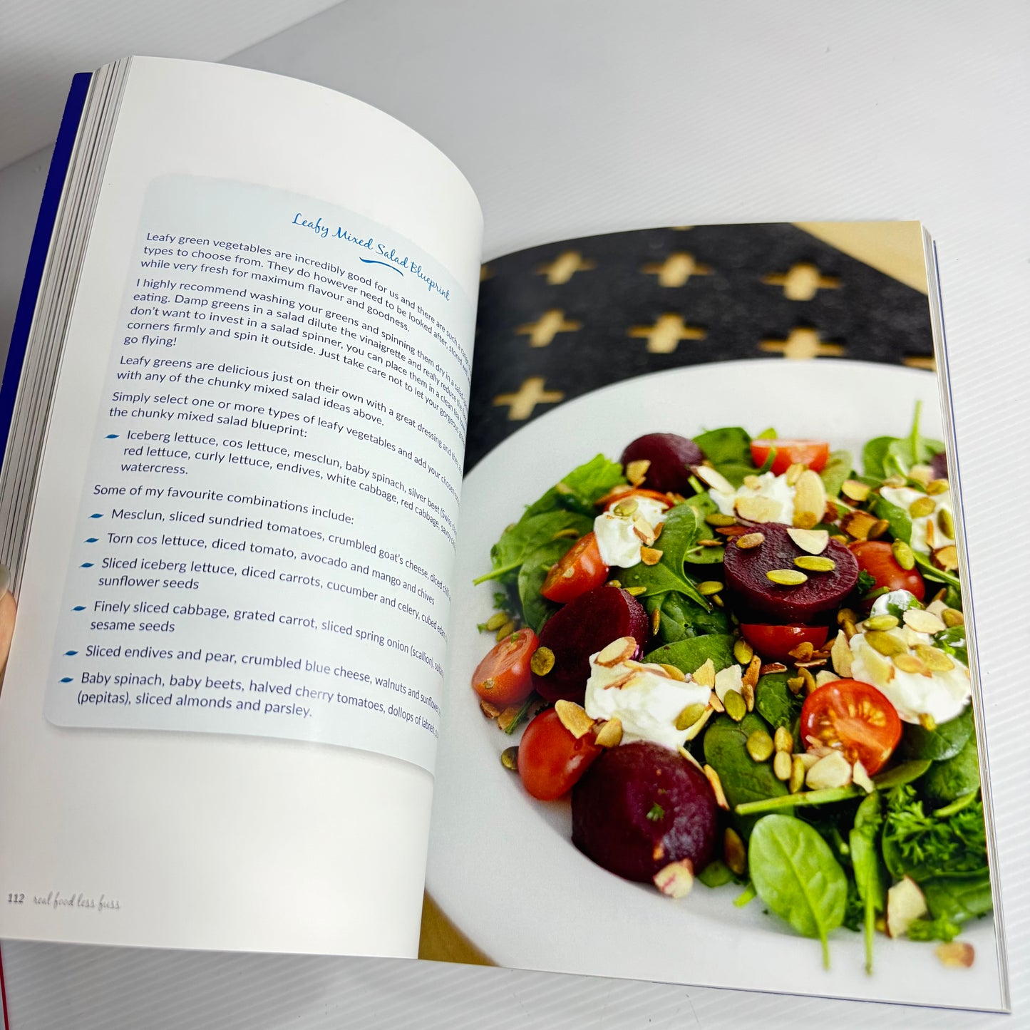 Real Food Cookbook Bundle x 2 : Lauren Parsons Real Food Less Fuss & Real Fresh Food : Healthy Meals For Busy People - Anna & Roger Wilde (3174)