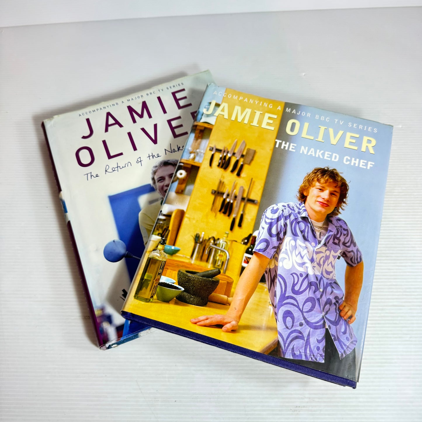 Jamie Oliver Cookbook Bundle x 2 : The Naked Chef & The Return of the Naked Chef (2930)