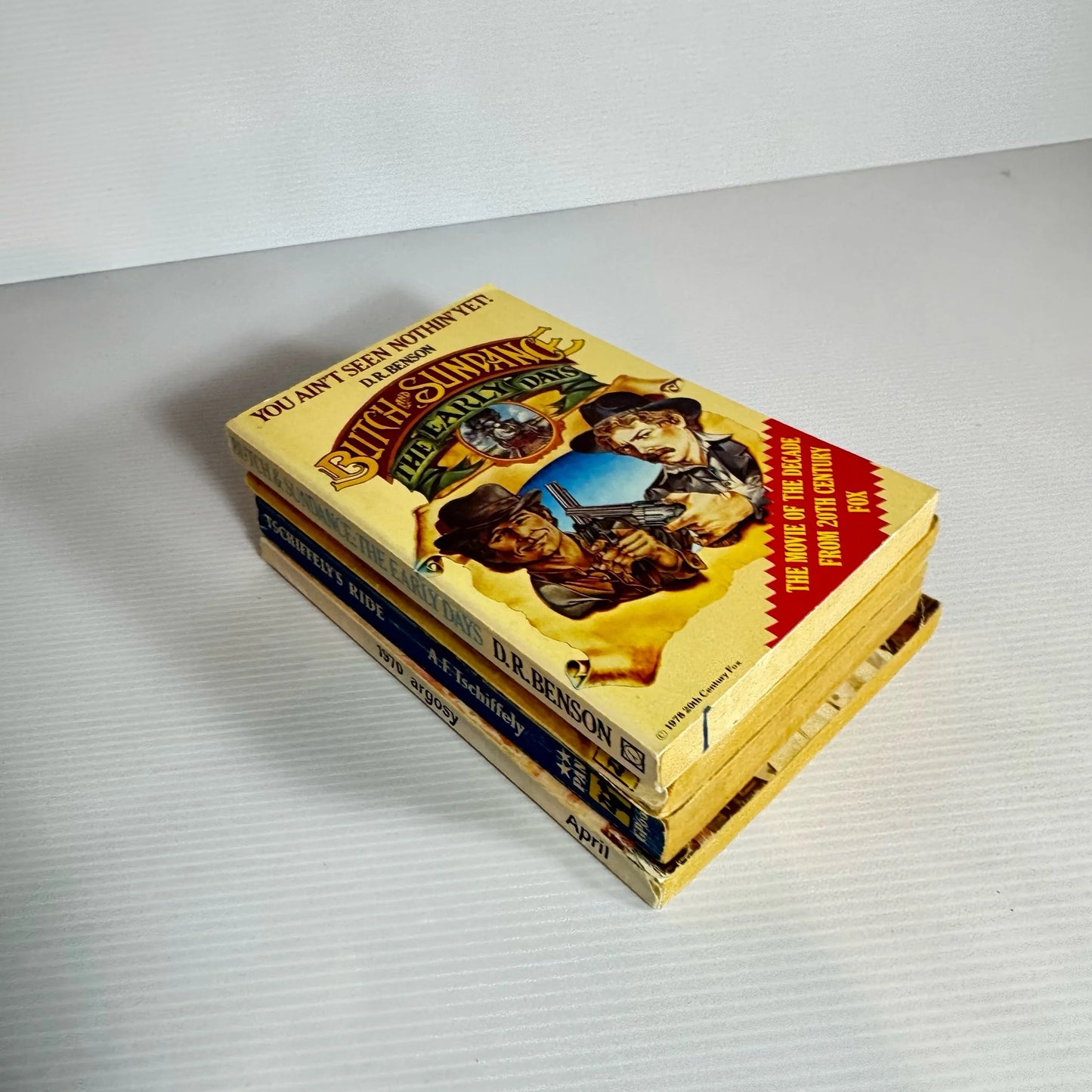 Western Vintage Book Bundle x 4 Books : Various Authors (Vintage 1957-1979) (2205)