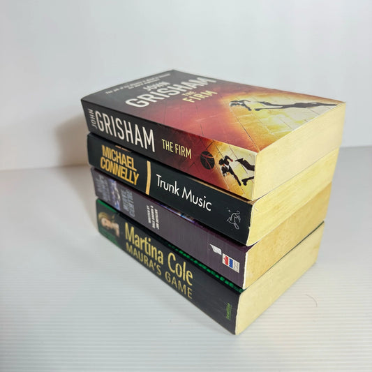 Suspense/Thriller Book Bundle x 4 Books : Various Authors (330)