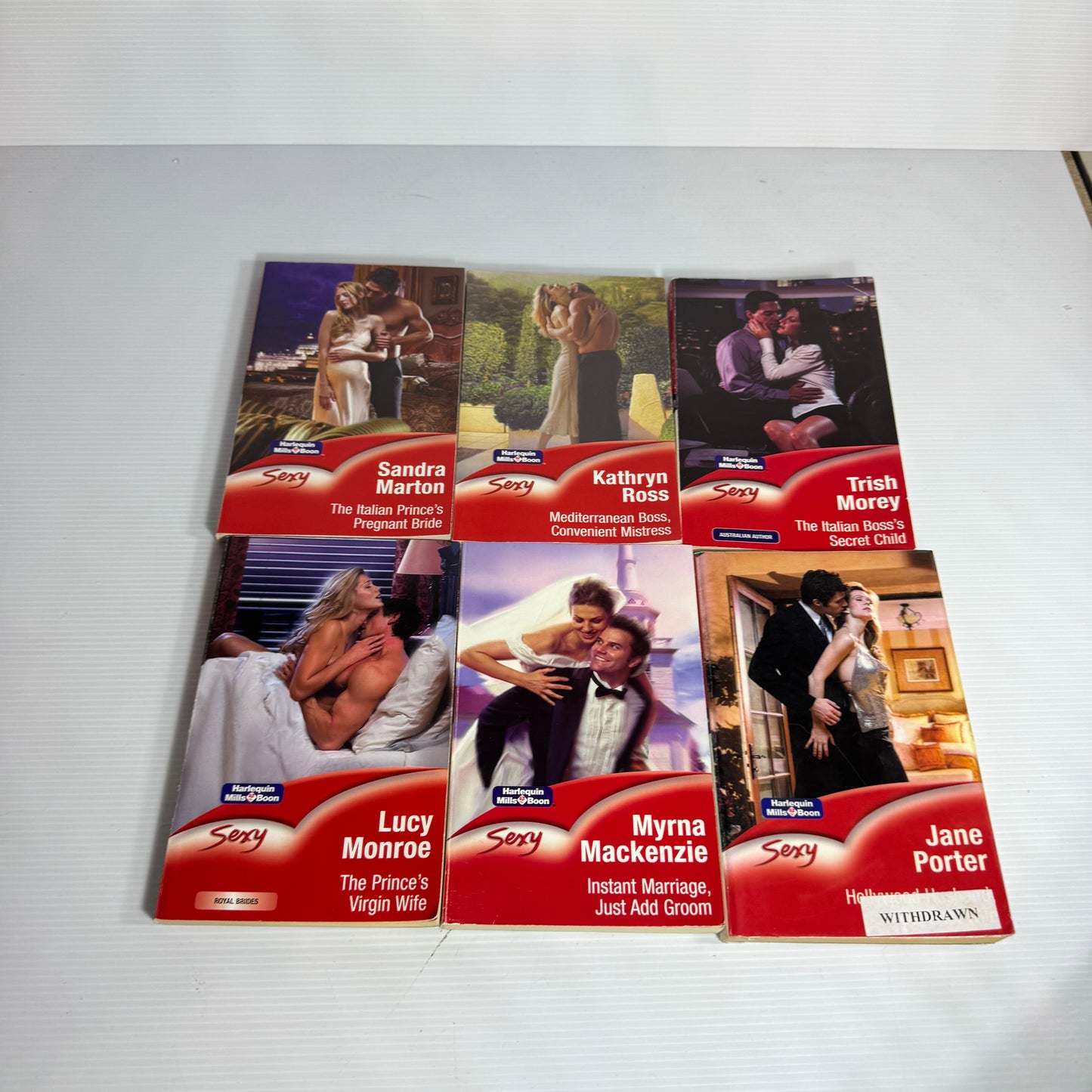 Mills & Boon Sexy Book Bundle x 6 Books (3170)