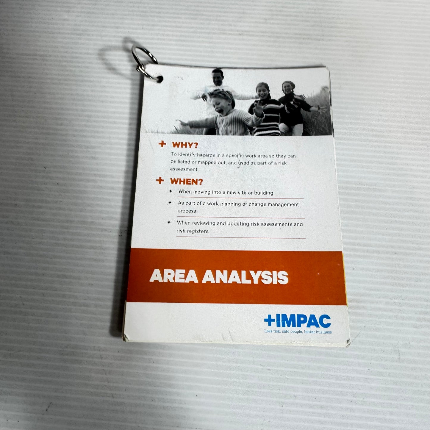 +IMPAC Work Safety Training Workbook/Manual Bundle x 9 Resources (2498)