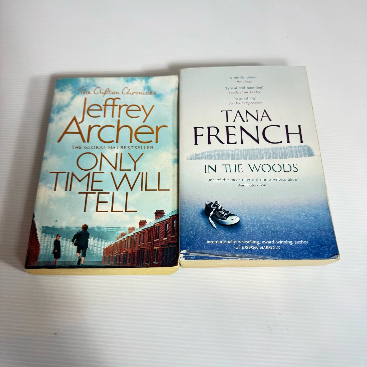 Thriller Book Bundle x 2 : In The Woods by Tana French & Only Time Will Tell - Jeffrey Archer (2155)