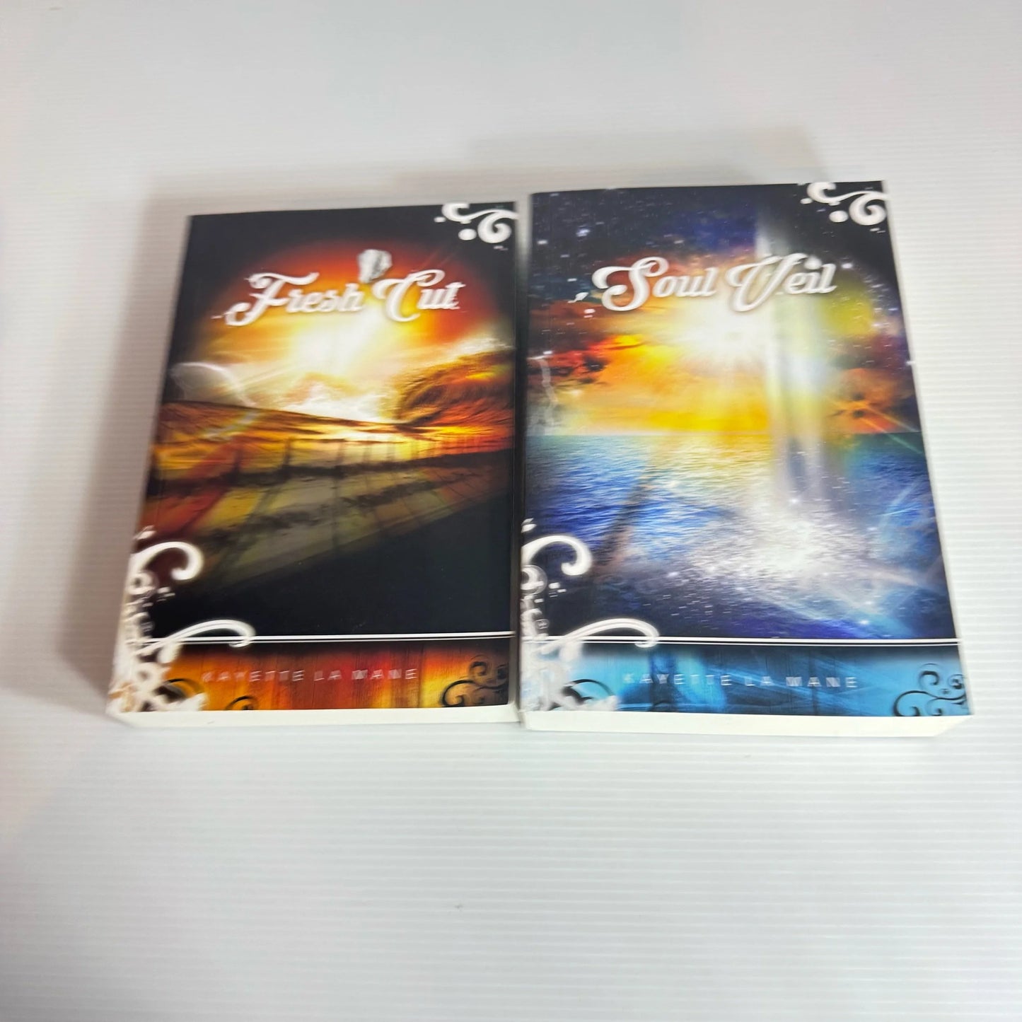 Kayette La Mane Book Bundle x 2 Books : Fresh Cut (Book 2) & Soul Veil (Book 3) (2188)