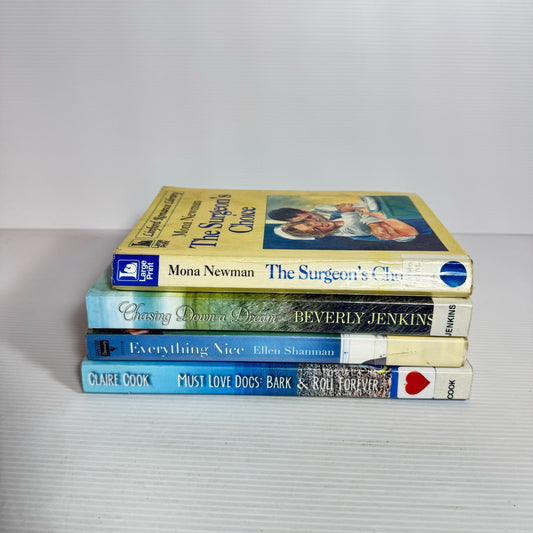 Romance Book Bundle x 4 : Mixed Authors (2273)