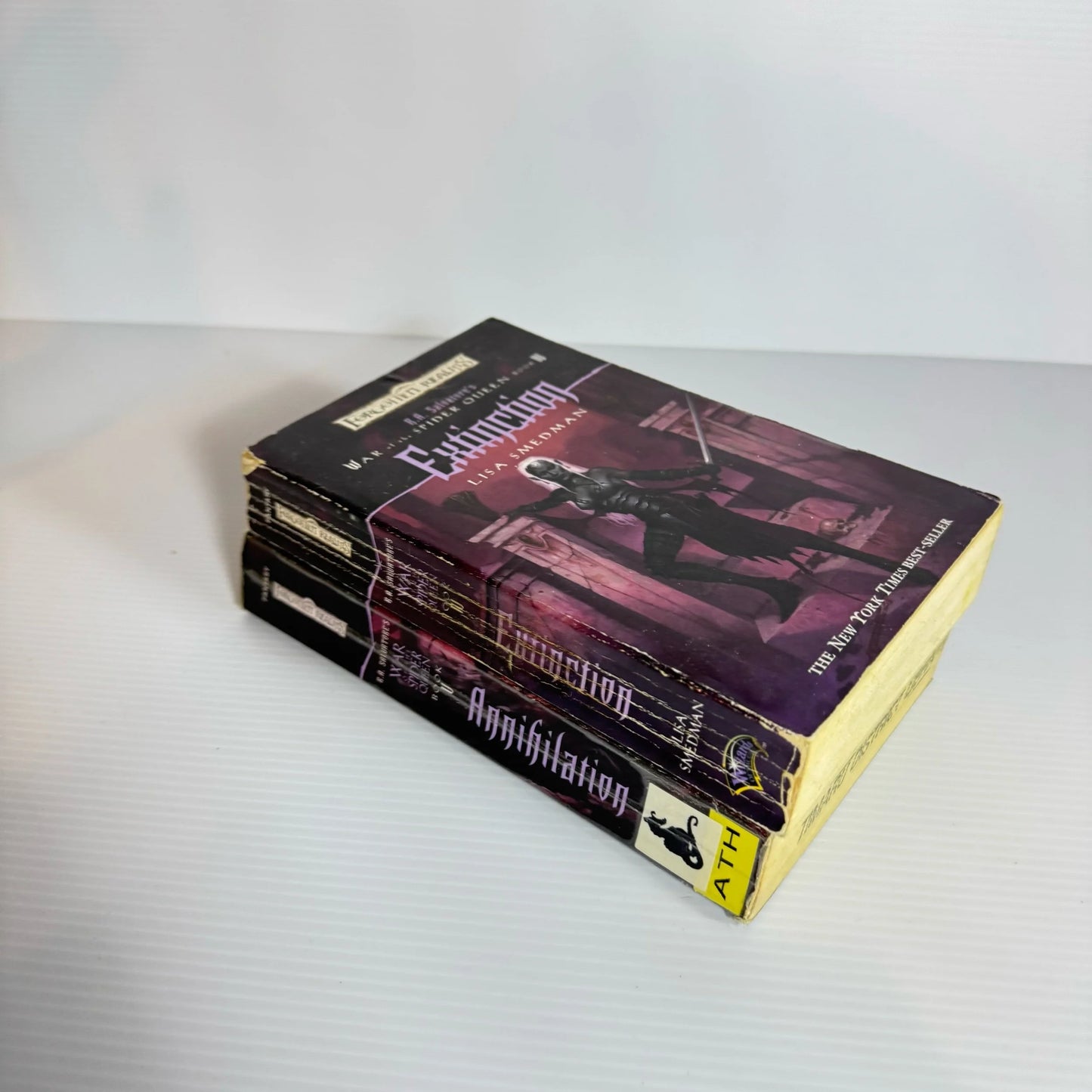 R.A. Salvatore Book Bundle War of The Spider Queen Series Books 4 & 5 : Extinction & Annihilation (2042)