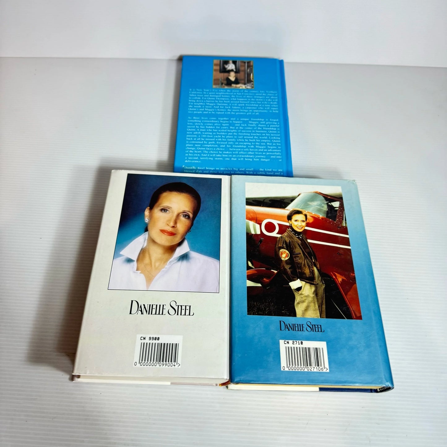 Danielle Steel Hardcover Book Bundle x 3 : Miracle, Wings, Mixed Blessings (2280)