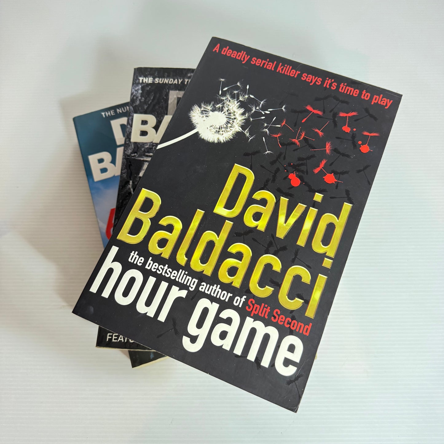David Baldacci Book Bundle x 3 : The Hour Game, The Escape, The 6:20 Man(2426)
